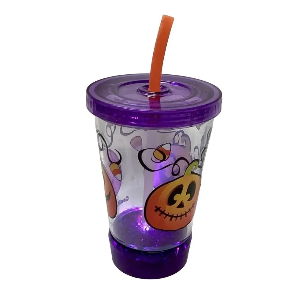 Light Up Halloween Jack o’ Lantern Tumbler